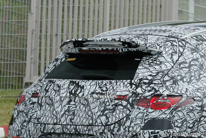 AMG’s CLA 45 Is A Fast Electric Wagon Featuring An Active Spoiler | Carscoops